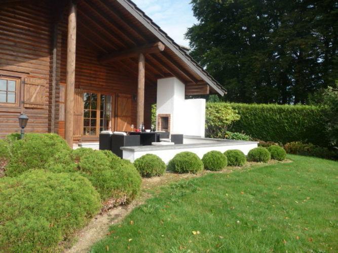 Charming Chalet With Private Garden In Stavelot Hockai Exteriör bild